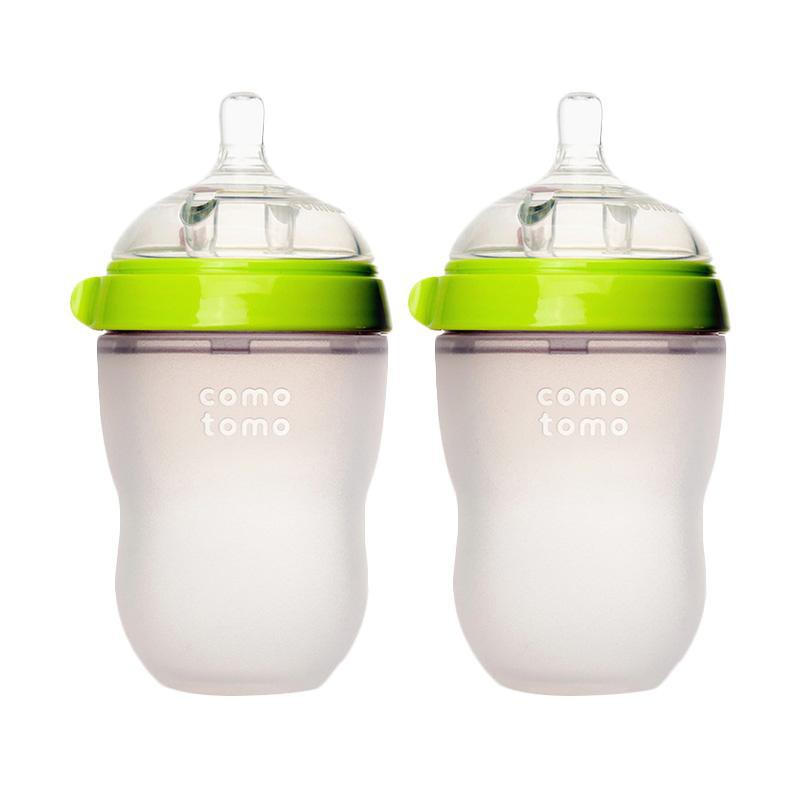 Comotomo twin 250 ml - the best silicone baby bottle como tomo