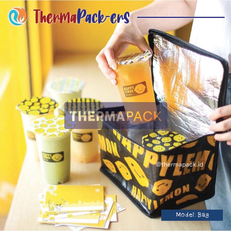 ThermaPack Custom Cooler Bag | Custom Tas Thermal Aluminium