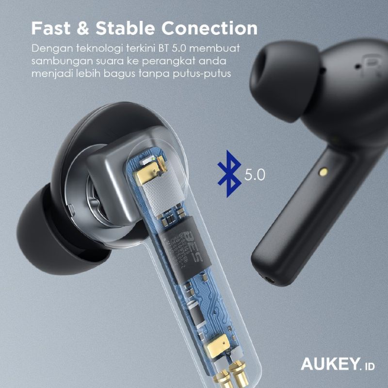 Aukey Headset /TWS Bluetooth  EP-T21S Move Compact II 3D Surround