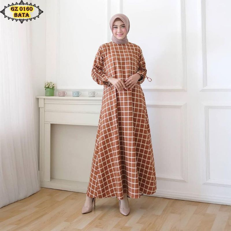 GAMIS KATUN JEPANG MOTIF BUNGA SUISEN SERIES