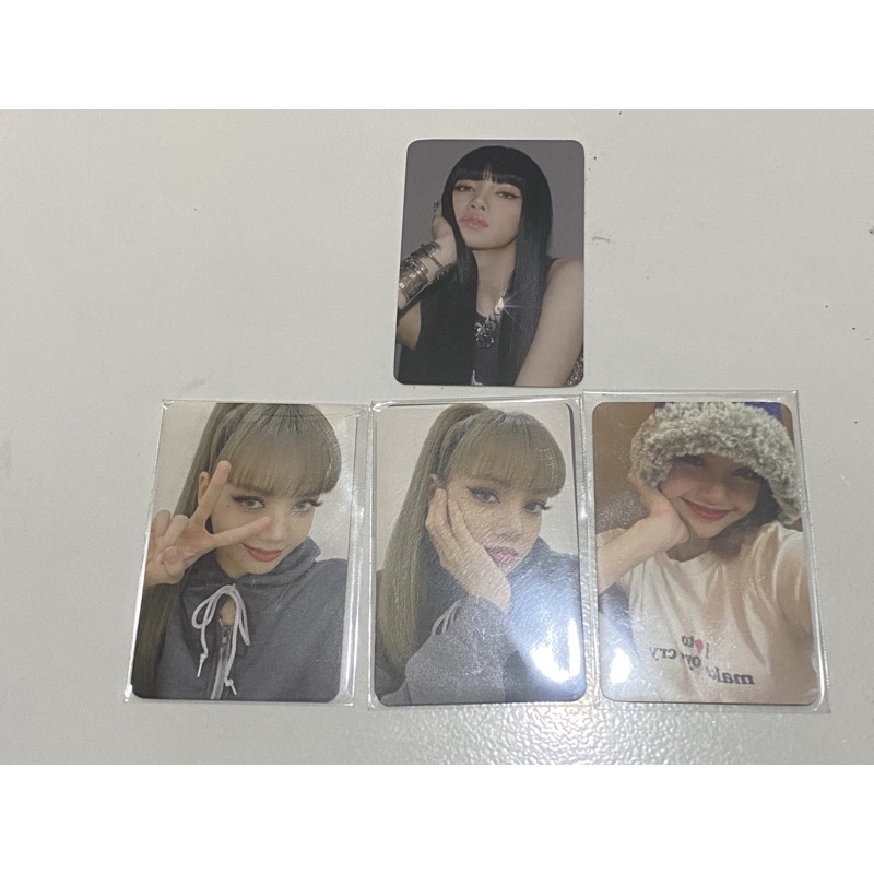 [ READY ] LALISA LISA BLACKPINK ALBUM PHOTOCARD KTOWN BENEFIT
