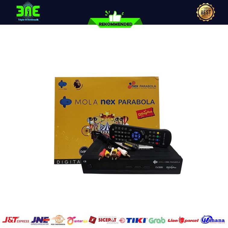 Nex Parabola Kuning HD Hybrid C Band Ku Band Receiver Parabola