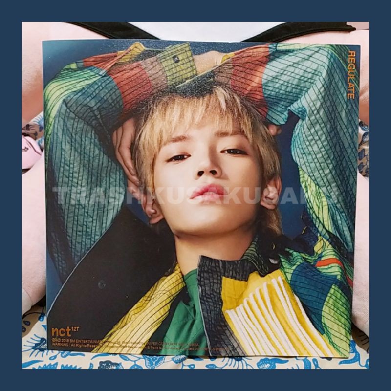 NCT 127 Regulate Taeyong Cover Album Only + Thanks To + PC Taeil Regulate
