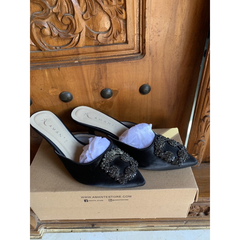 Amante Shoes-Samantha Mule D-19