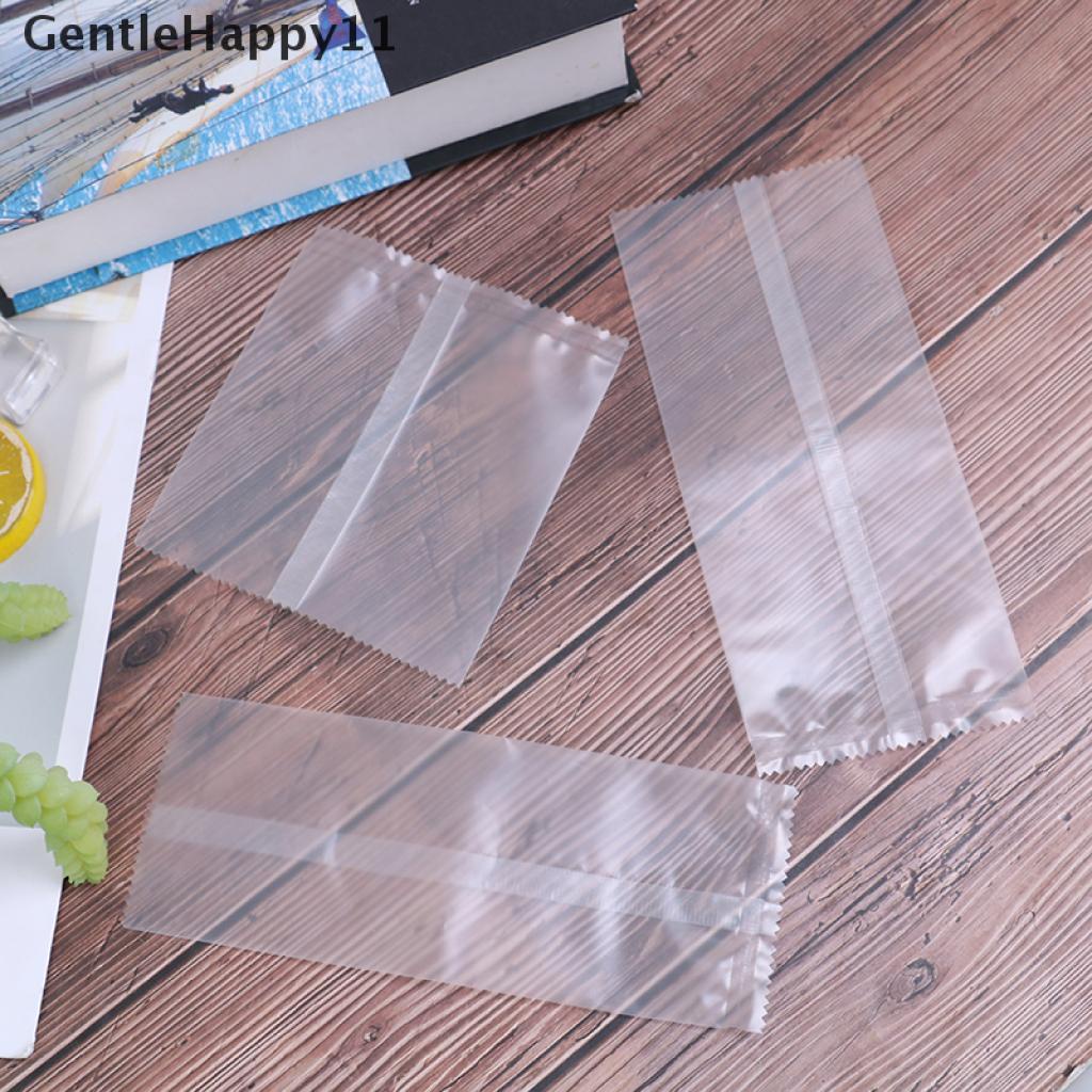 100pcs / Set Kantong Cetakan Es Krim Popsicle Bahan Plastik