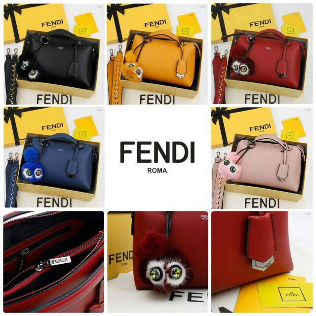 Tas Fendi ByTheWay Boston include BOX #3126/MXT