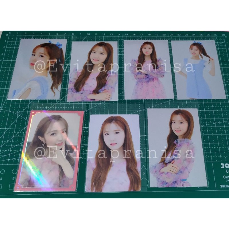 Iz*one Izone Hitomi chaewon photocard oneiric theater