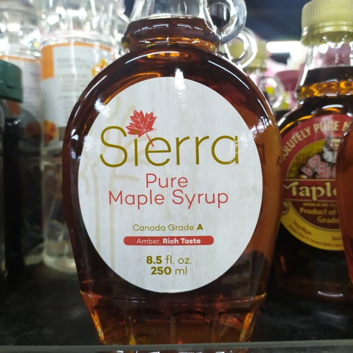 

SIERRA Pure Maple Syrup Canada Grade A 250ml