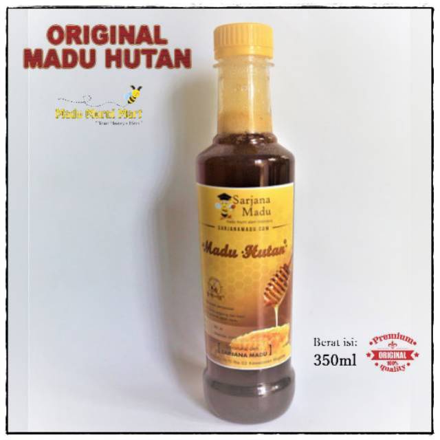 

Madu Hutan 100% Asli Fresh 350ml