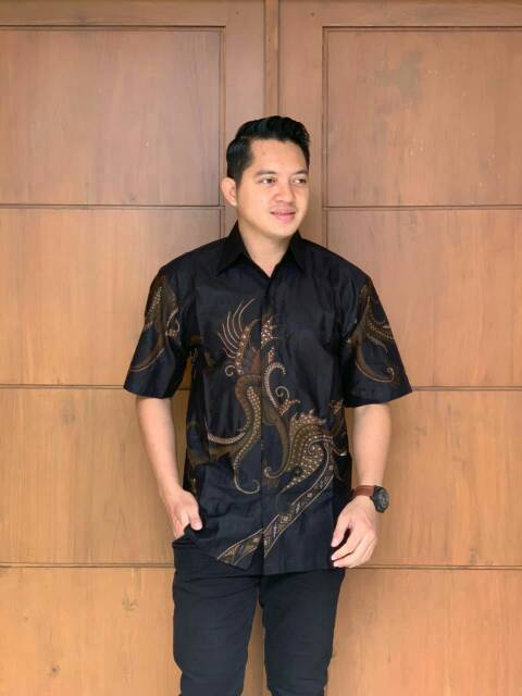 NEW KEMEJA PRIA MOTIF BATIK~BAJU PRIA M L XL XXL ORI DISTRO