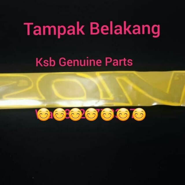 Emblem Logo Tulisan Vios Pintu Bagasi Belakang Original Asli