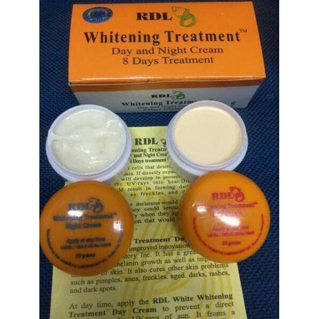 CREAM RDL PEMUTIH WAJAH PUTIH BERSIH 8 HARI