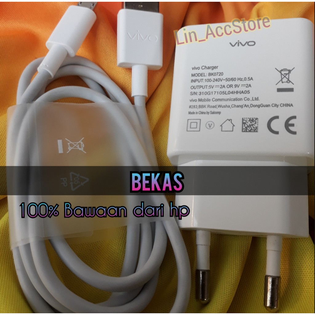 Charger vivo V11 V15 pro Y17 Z1 PRO original bawaan hp