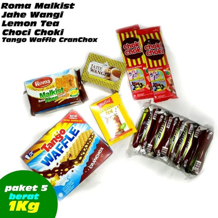 

Paket No 5 Parsel Makanan Lebih Hemat Parcel dengan berat 1Kg