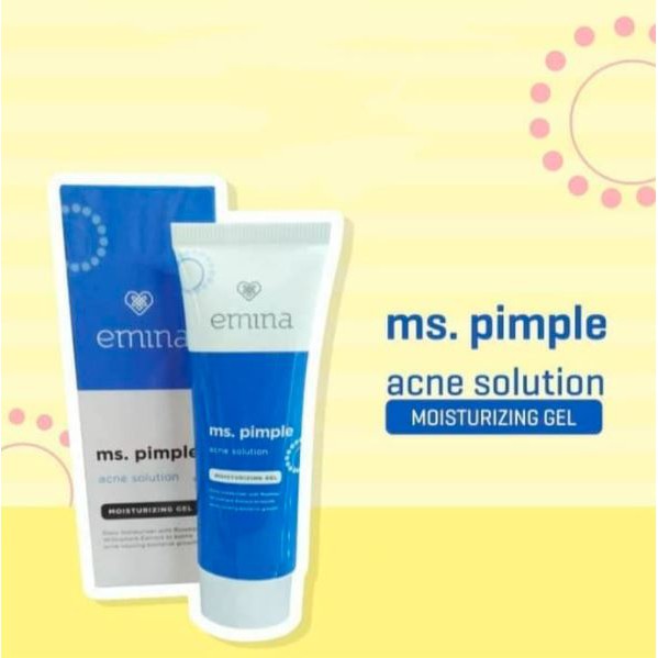 EMINA MS PIMPLE ACNE SOLUTION MOISTURIZING GEL 20 ML