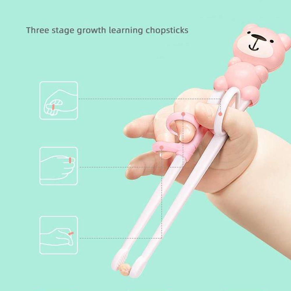 TOP 1pasang Sumpit Belajar Ketangguhan Bayi Anak Pemula Chopstick