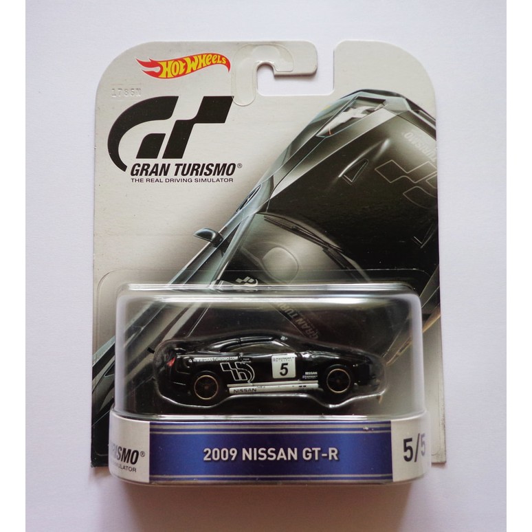 Hot Wheels / Hotwheels Retro Gt Gran Turismo 2009 Nissan Gt-R - 653E9E - Original Asli