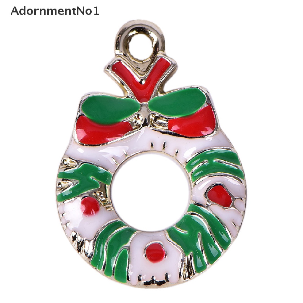 (AdornmentNo1) 30pcs / Set Charms Enamel Gaya Campur Bahan Alloy Untuk Aksesoris Gelang / Perhiasan DIY