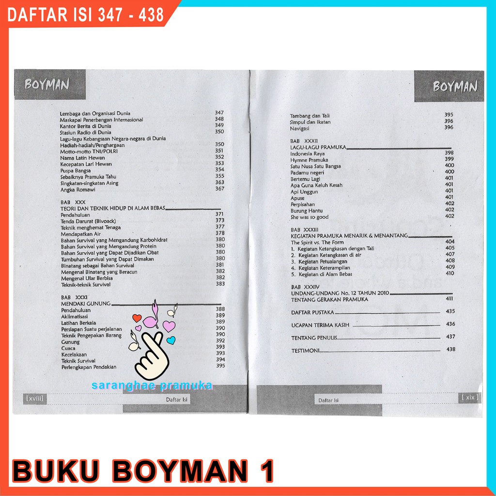 Buku Boyman Pramuka