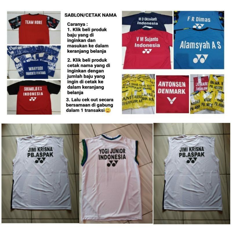 

sablon nama/custom name