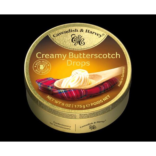 PERMEN CAVENDISH AND HARVEY CREAMY BUTTERSCOTCH DROPS