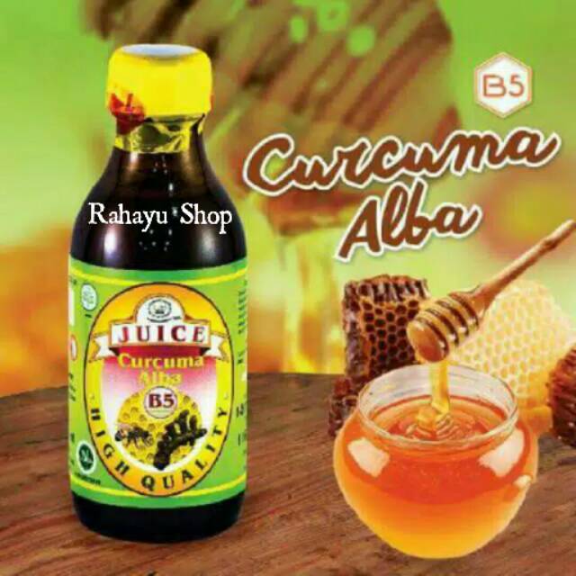 Madu Kunyit Putih B5 / Temu Putih / Curcuma Alba Juice 150 ML