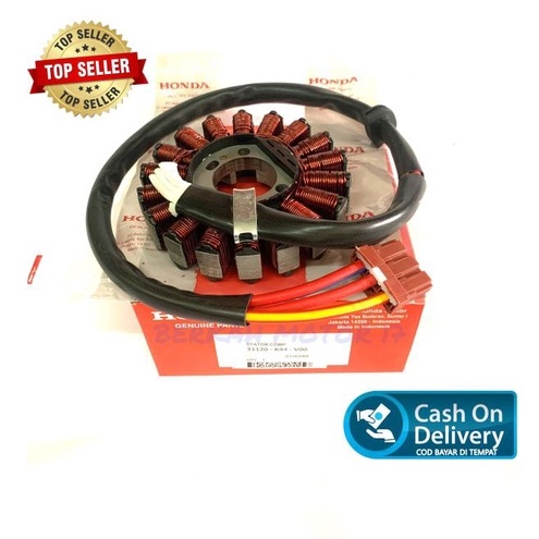 Spull Spul Stator Assy Motor  BEAT POP BEAT ESP BEAT FI Spol Stater HONDA K44