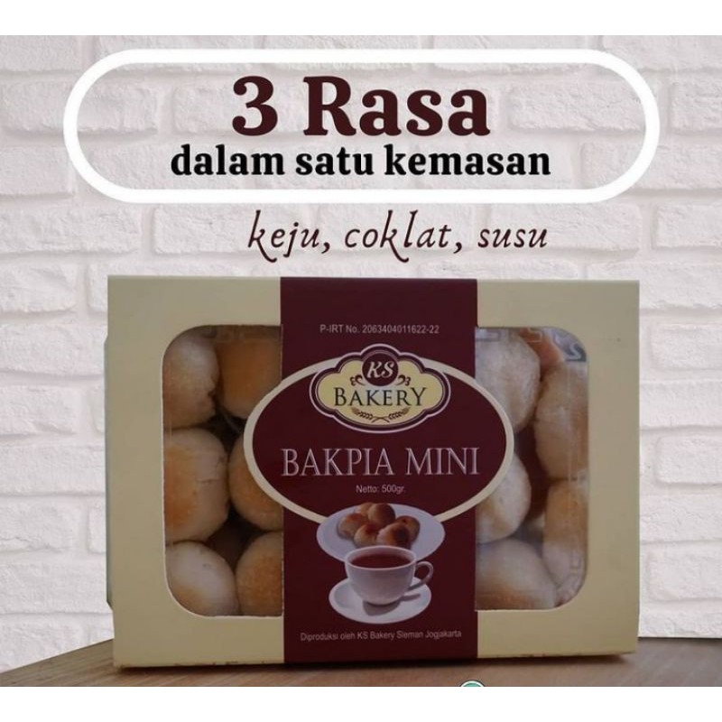 

BAKPIA KURNIASARI MINI KOMBINASI Isi 40