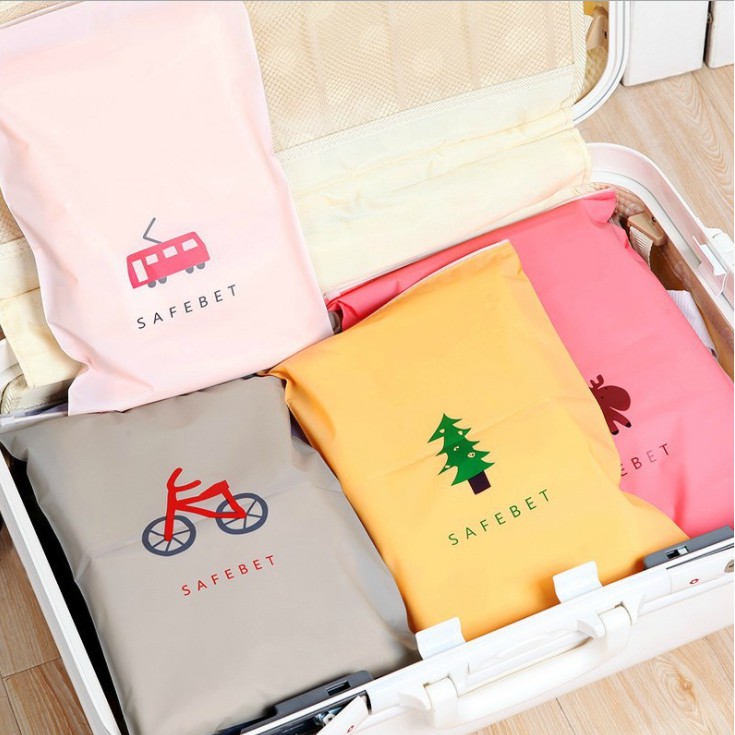 [TOYOU SHOP T27] ZIPPER STORAGE BAG| TAS POUCH TAHAN AIR | ORGANIZER BAG PAKAIAN DALAM | SAFEBET | 24*35