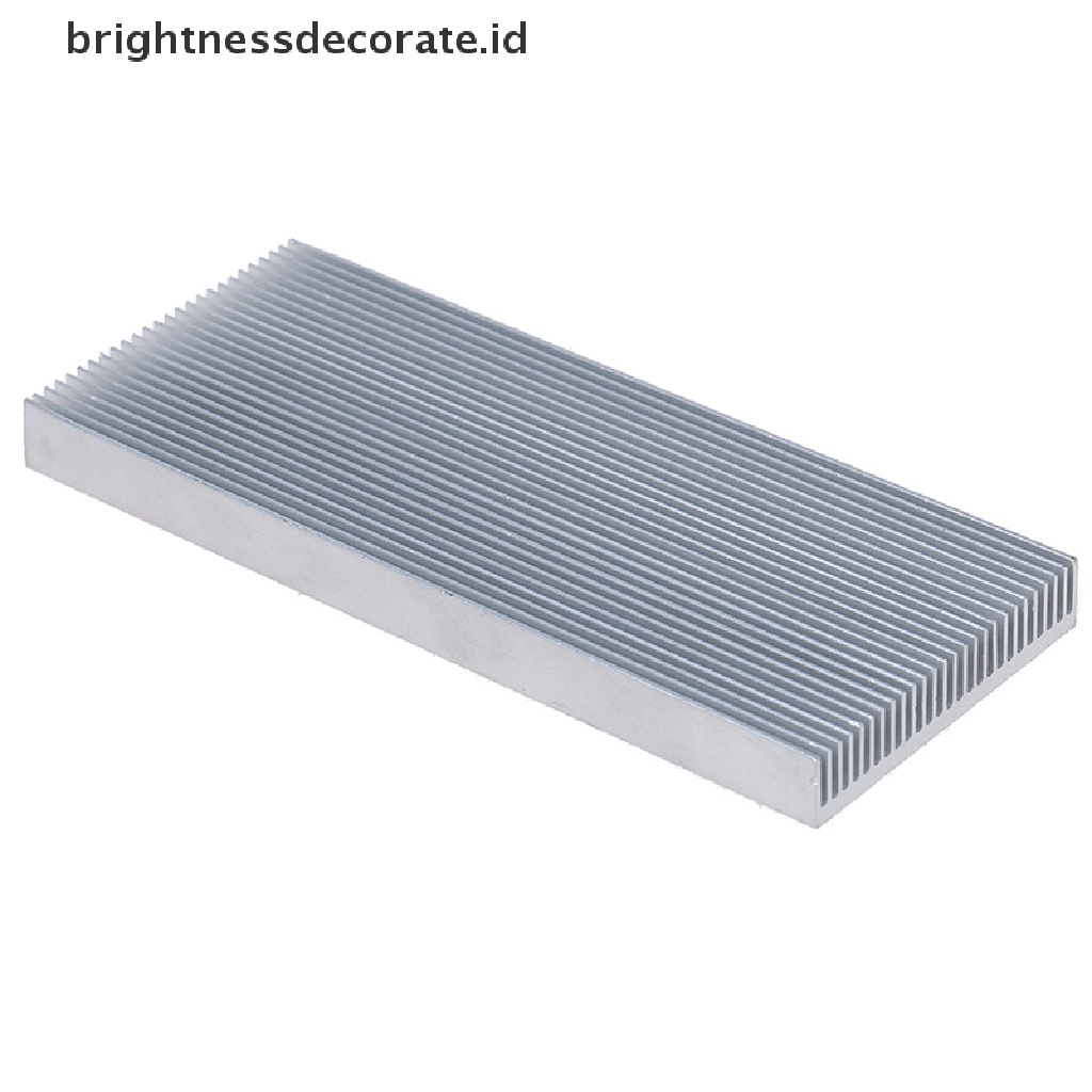 Heatsink Aluminum Ukuran 100x41 X 8mm Untuk Amplifier Led Ic High Power