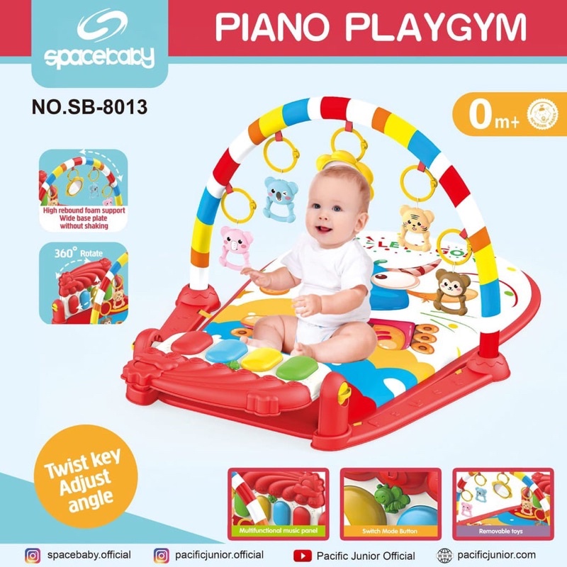 SPACEBABY Space Baby SB 8013 PIANO PLYAGYM Playmat Matras Musik Set