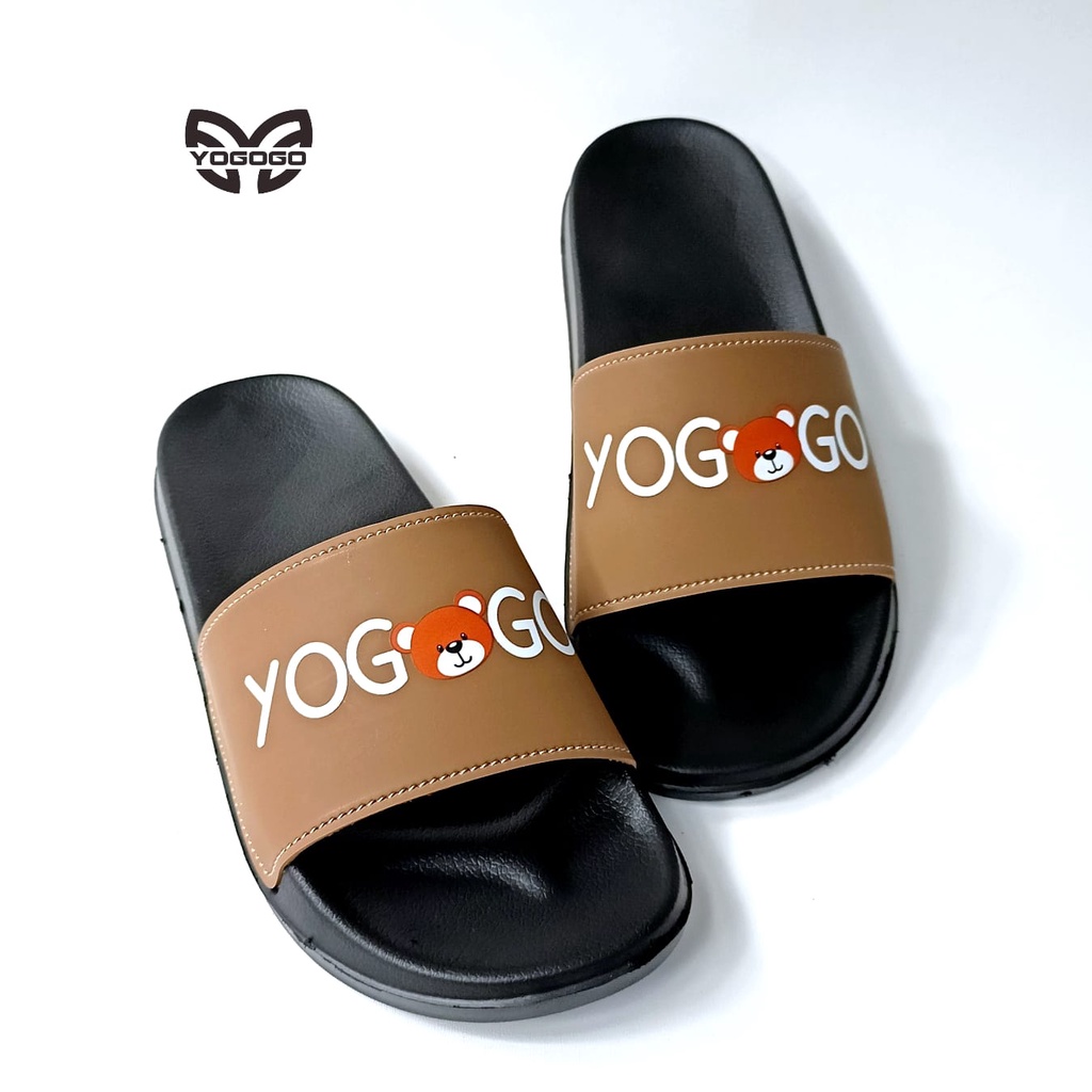 Sandal Slide Sendal Selop FLip Flop Karakter Yogogo Size 36-43#YBR