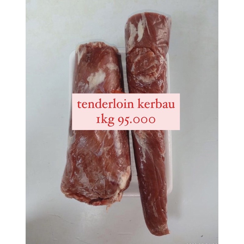 

daging kerbau tenderloin has dalam 1kg beef frozen