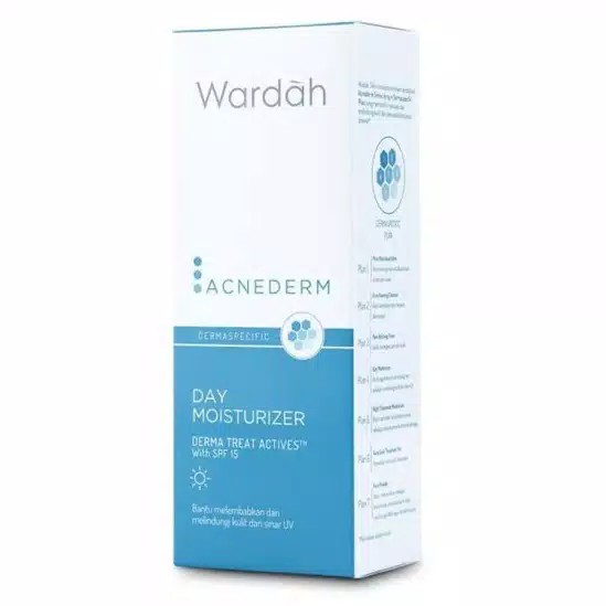 Wardah Acnederm Day Treatment Moisturizer 40ml (100% Original)