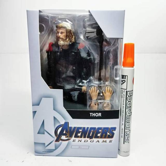 mainan action figure
shf fat thor
avengers end game
tinggi sekitar 6 inch
artikulasi recast band