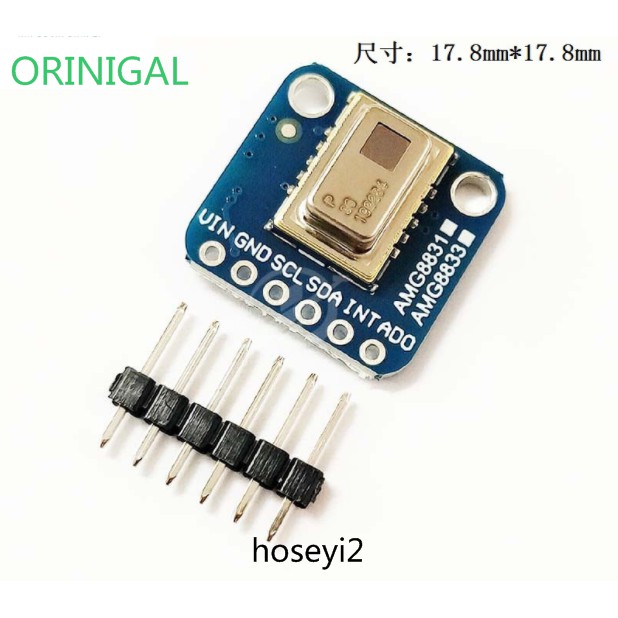 SUNELEPHANT GY AMG8833 Modul Sensor Suhu untuk Kamera Thermal IR 8x8