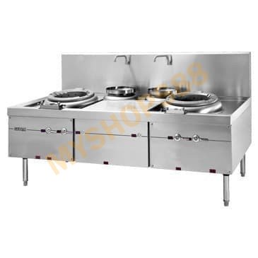 GETRA DBR-48/96ADX GAS KWALI RANGE/DELUXE BLOWER KWALI RANGE