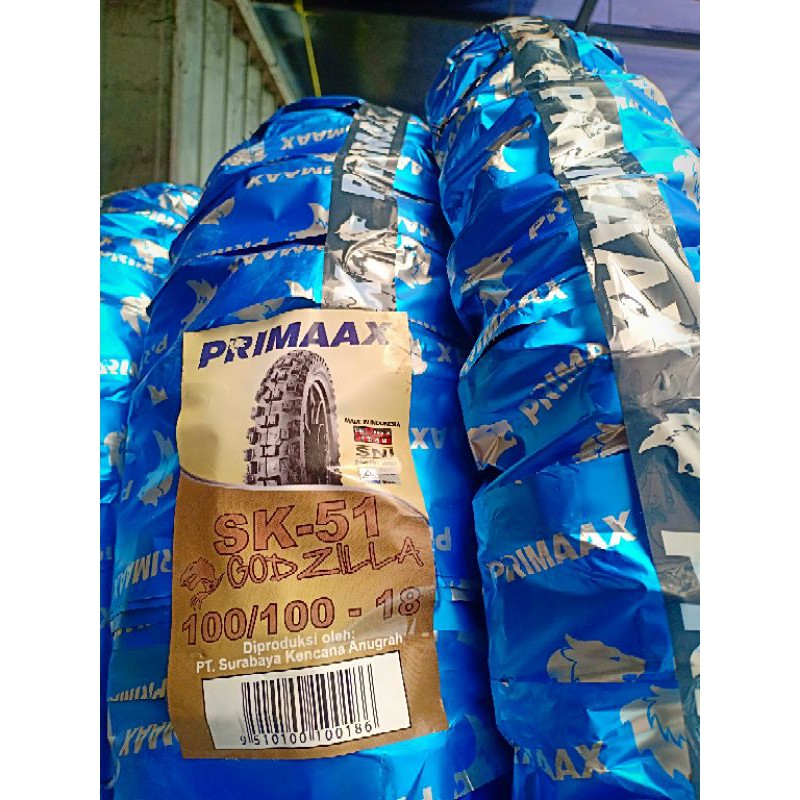 ban trail primaax SK-51 ring 18 ukuran 100-100/18