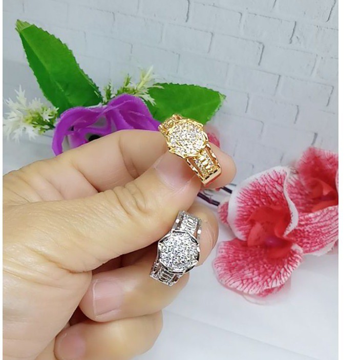 Cincin xuping lapis emas 18k a0019-0021