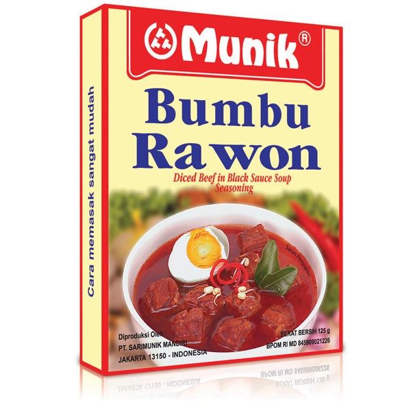 

Munik Bumbu Rawon 125 Gr