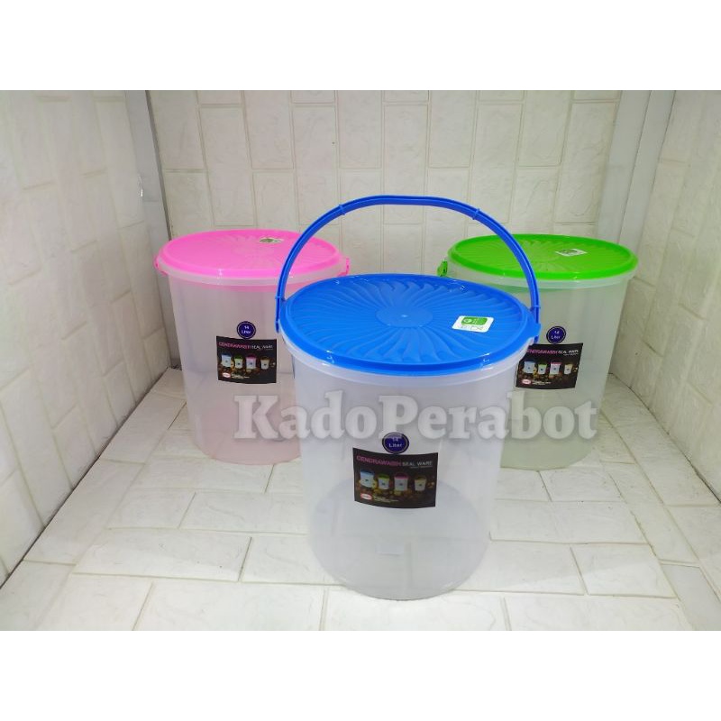 toples es permen karet - wadah jualan es - toples sip cendrawasih 14L