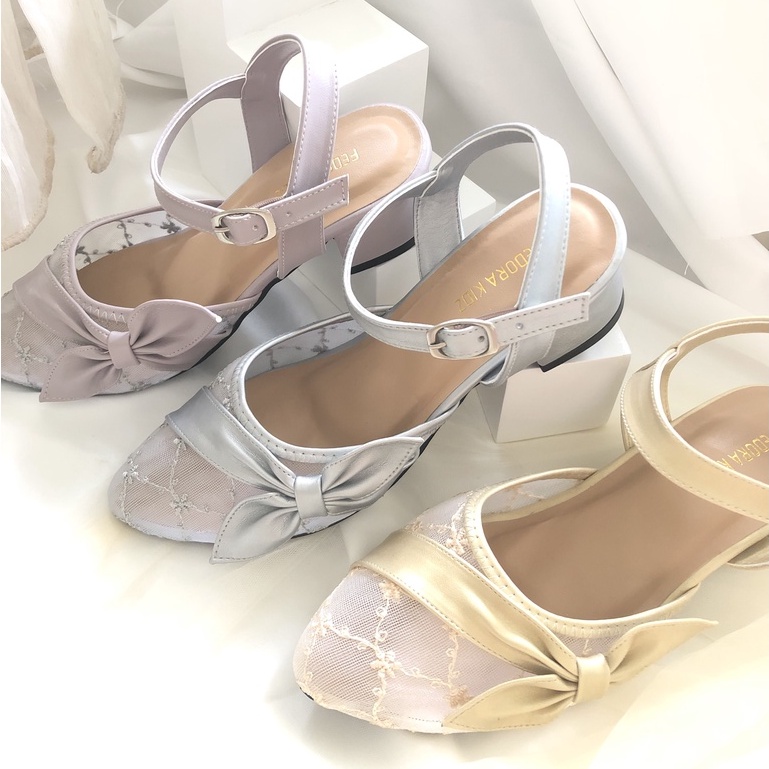 Sandal Anak Delita kids - Sendal pesta anak perempuan 3cm (Q7G3) Sandal Anak Import Sandal Anak Sand