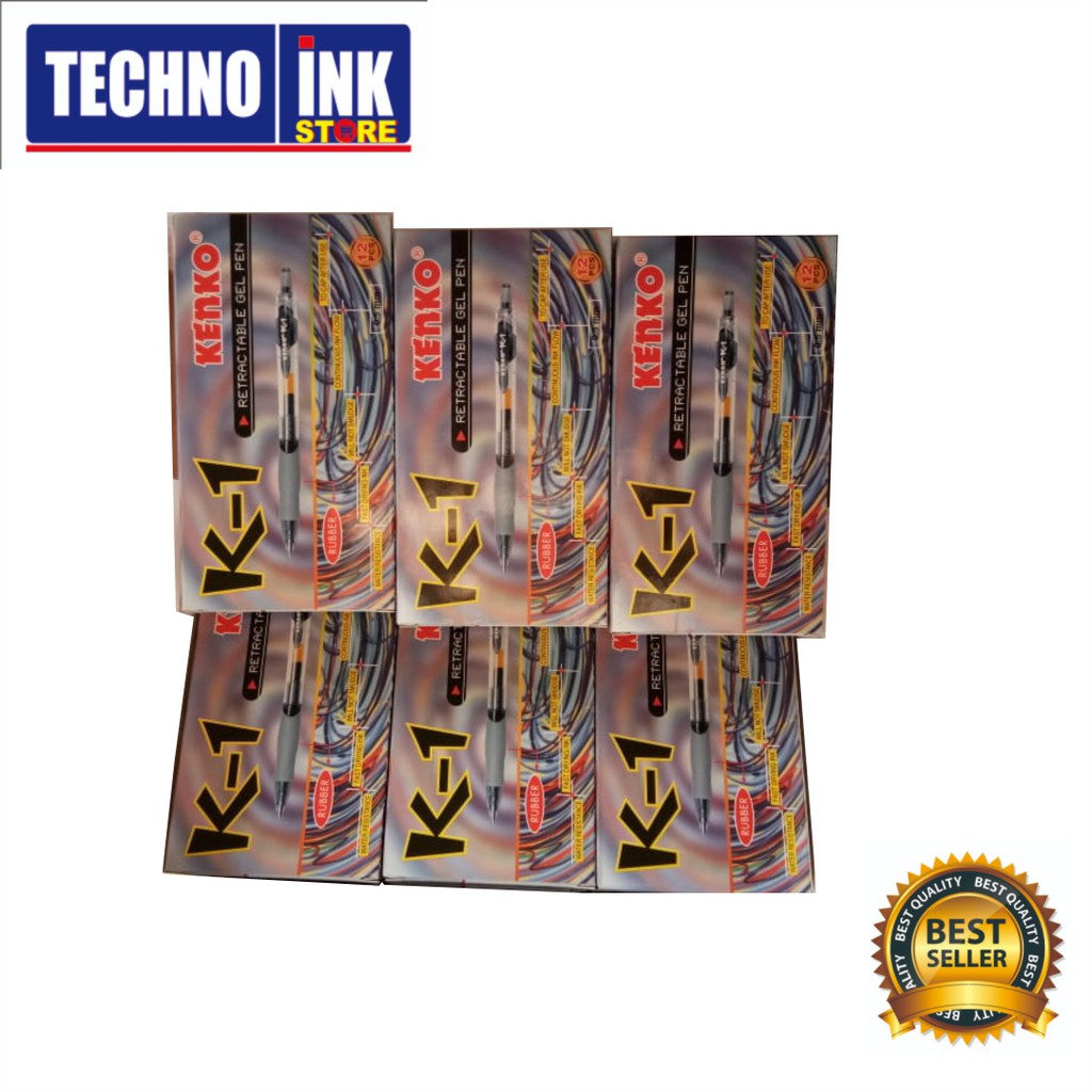 

Pulpen gel kenko k1 / retractable pen gel