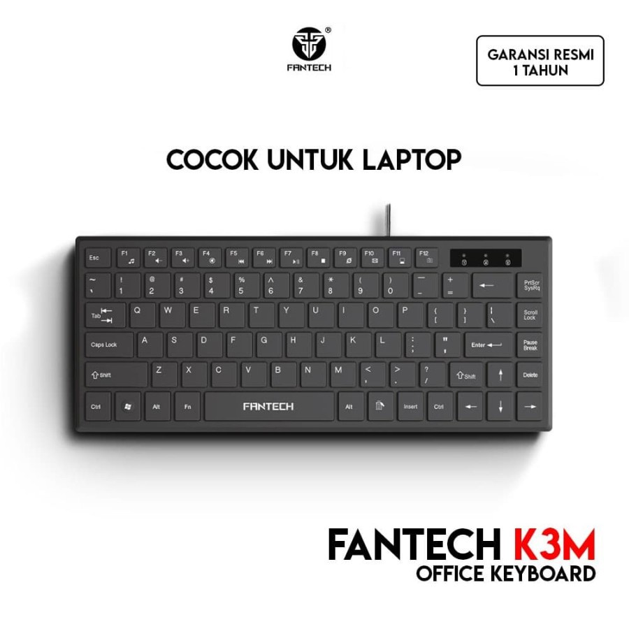 Fantech K3M / K-3M / K3-M Multimedia Keyboard Office