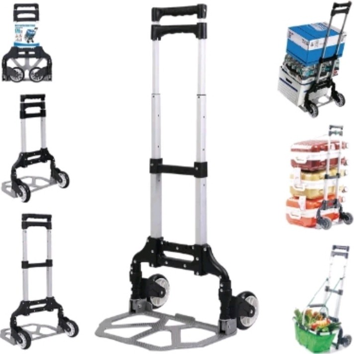 Trolley Lipat Barang Serbaguna Roda Troly Troli Barang Lipat Bisa Naik Tangga