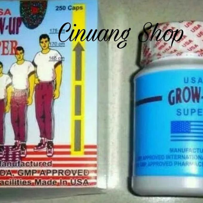 Obat Peninggi Badan Zenith Grow Up Herbal alami untuk Pria Wanita