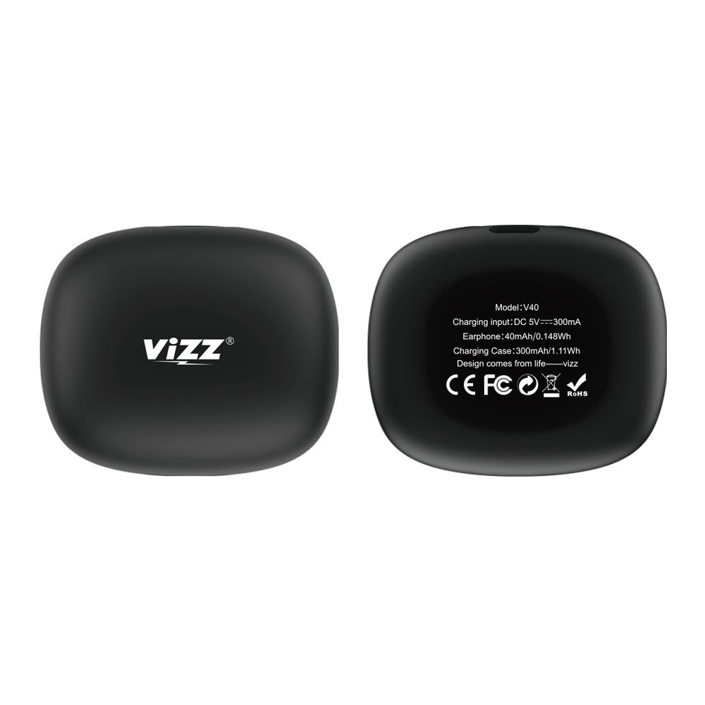 Earphone TWS VIZZ V40 BLUETOOTH 5.0 ORIGIINAL