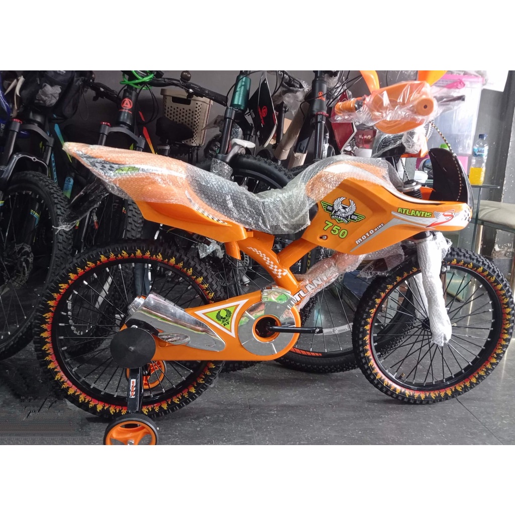 Motocros Sepeda BMX model MotorCross 18"