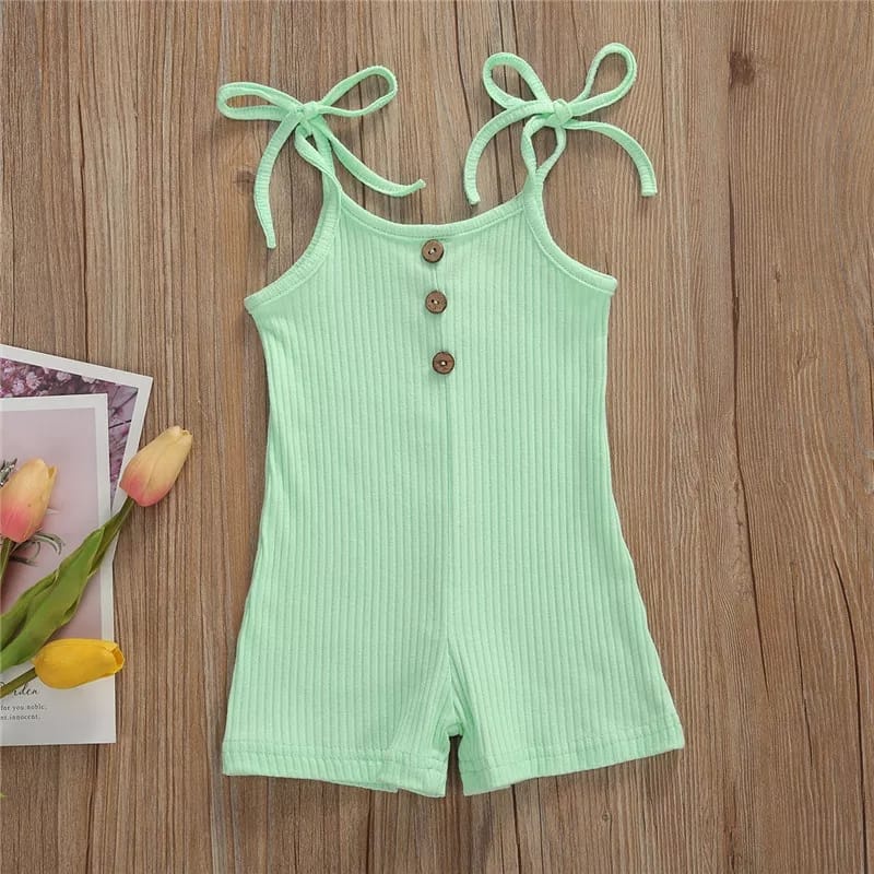 IL - Jumpsuit Anak Lala / Jumpsuit Anak Cewek Bahan RIB / Baju Kodok Lucu Anak Perempuan