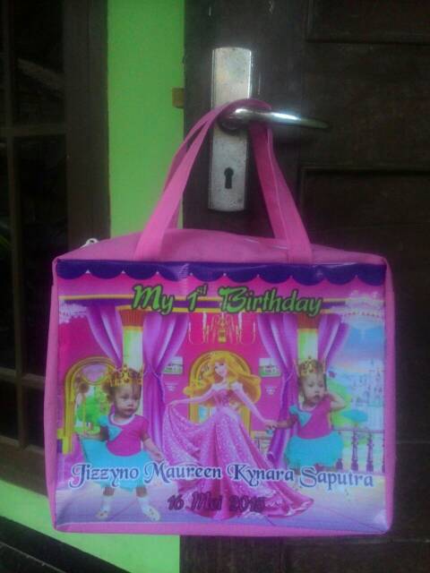 Tas souvenir ulang tahun model resleting tenteng-2